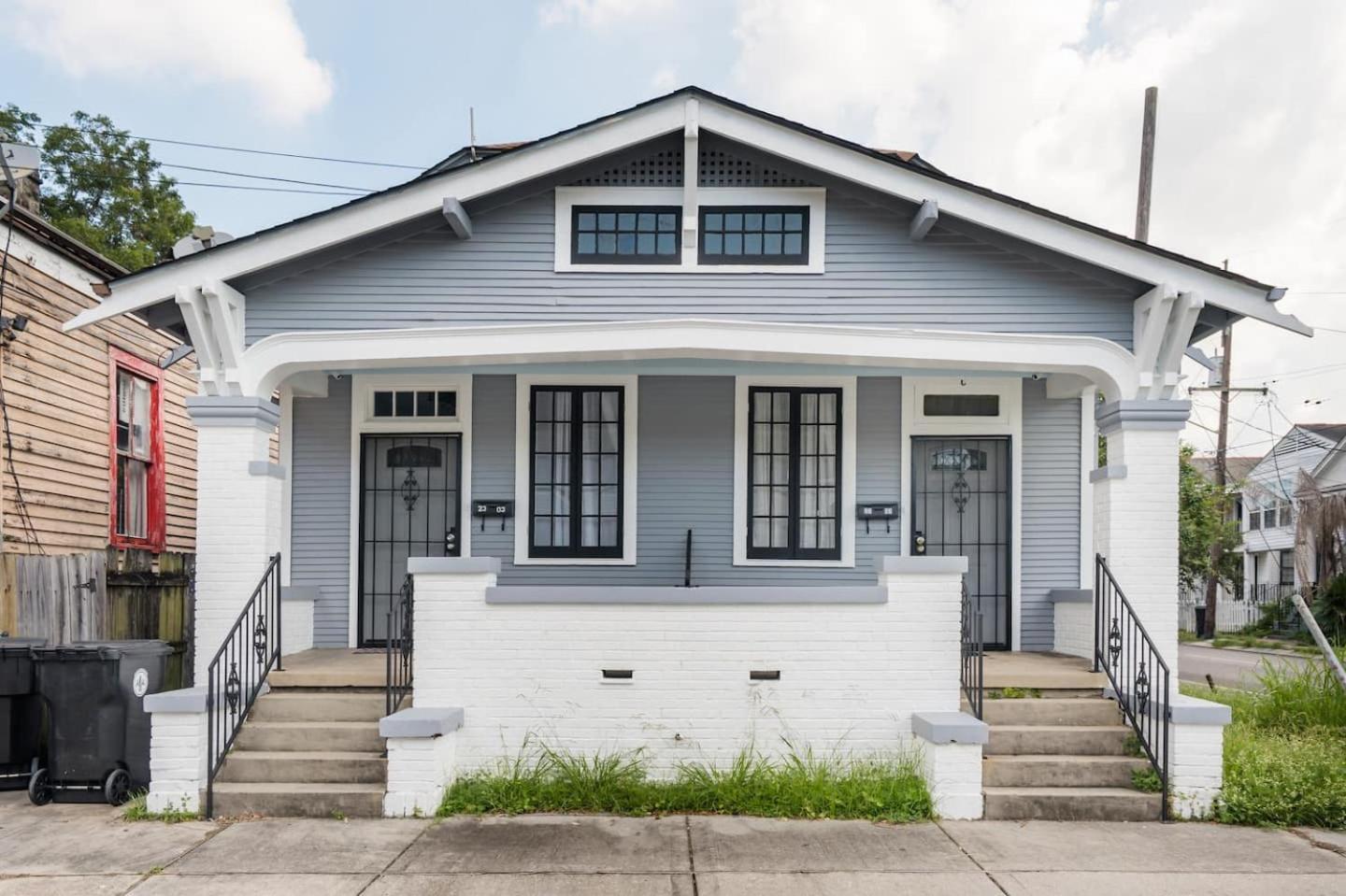 Shotgun Craftman House With Private Patio Apartment New Orleans Exterior photo